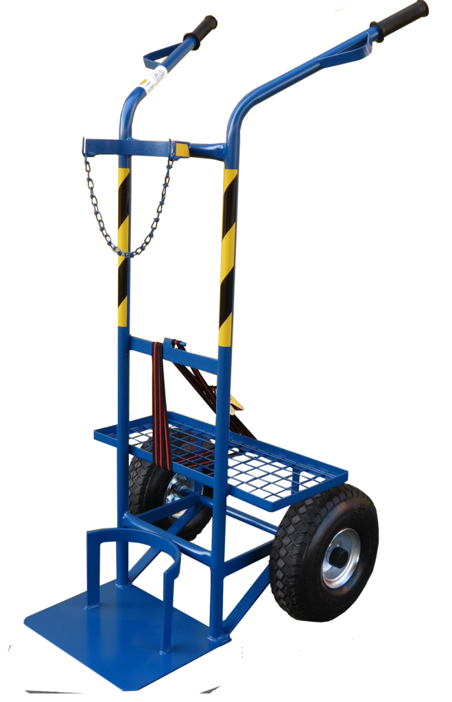 chariot porte bouteilles polgaz iii – spécial tig